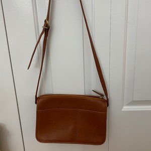 VINTAGE COACH LEATHER CROSSBODY